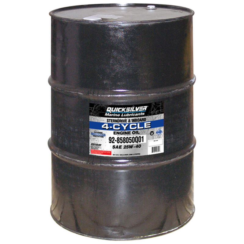 25W40 Precision 4-Cycle Marine Engine Oil - 55 Gal. image number 0