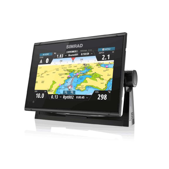 GO9 XSE Multifunction Display with 83/200 Transducer, C-MAP Discover Charts and Halo 20 Radar Pack image number 2