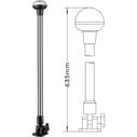 SEAFLO 02 Series 25 In All-Around LED Pole Navigation Light 12V for Boats Up to 65 Ft image number 1