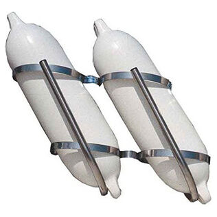 Stainless Steel Double Boat Fender Rack