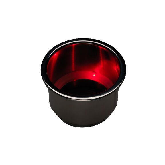 LED Lighted Recessed Cup Holder, Red image number 0
