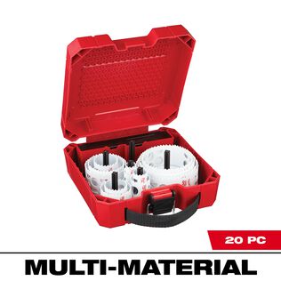 HOLE DOZER&trade;  Bi-Metal Hole Saw Kit, 20 Piece