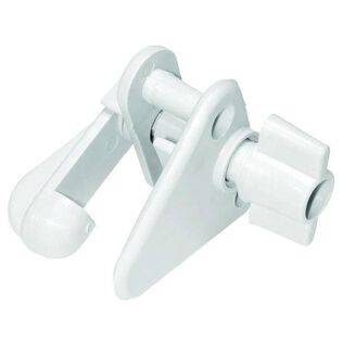 Pry Out Deck Plate - Polar White 8"