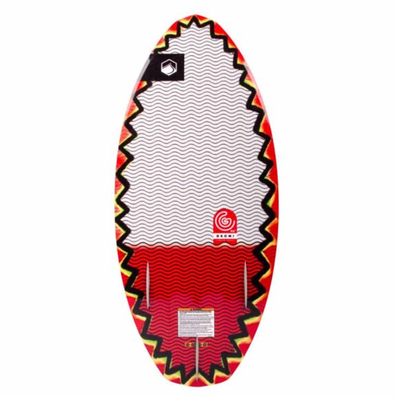 3'10" Gromi Kids Wakesurf  Board with Straps image number 1
