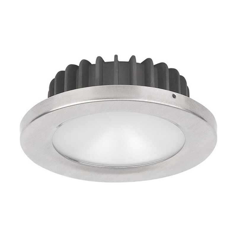 PowerLED Downlight 10 to 30V DC Brushed Stainless Steel Trim Ring Cool