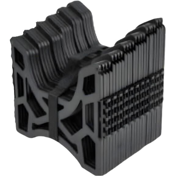 SEAFLO RV Sewer Hose Support 10ft Foldable Hose Cradle Black image number 0