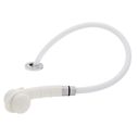 Deck-Mount Sprayer Small Warm White Sprayer, 10' White Rubber Hose, Low Profile Holder image number 1