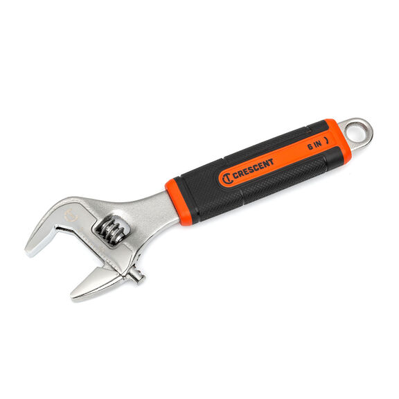6" Cushioned Grip Adjustable Wrench image number 0