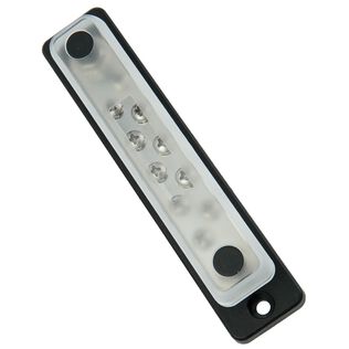 CommonBus Dual 1/4" Stud + Ten #8 Screws - 150 Amp w-Cover