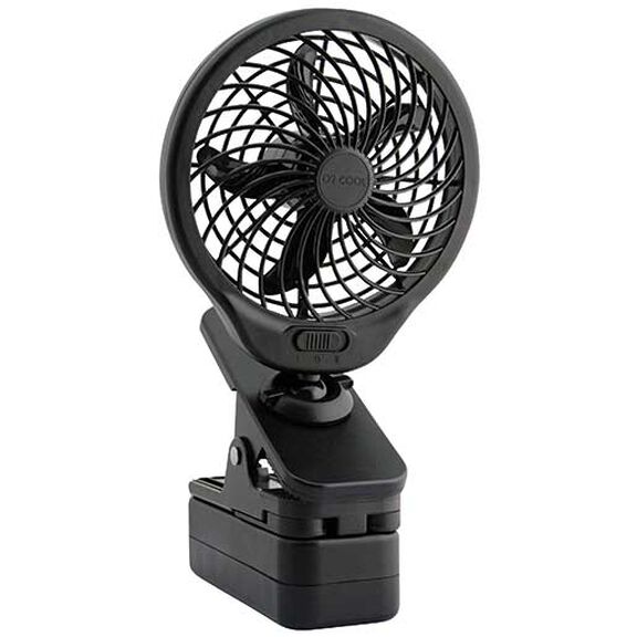 Battery-Operated Clip Fan, 5" image number 0