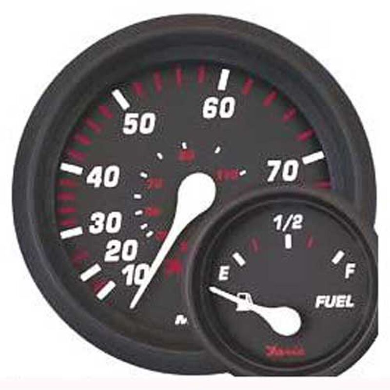 Cylinder Head Temperature Gauge - Professional Red - 60-220° F with Sender image number 0