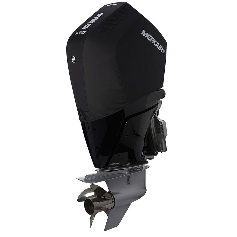 Mercury Marine Mercury 8M0228524 5.7L V10 350hp Verado Outboard Vented Splash Cover, Black | For Boats | by West Marine