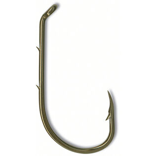 Classic Beak Hooks, Bronze, 2 Slices in Special Long Shank