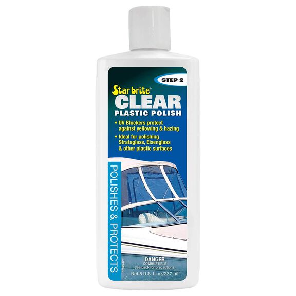 Clear Plastic Polish, 8 oz. image number 0