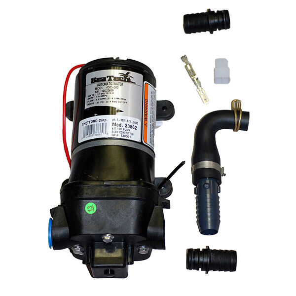 12V Raw Water Pump Installation Kit 