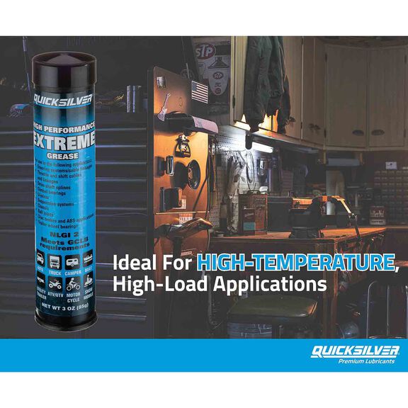 QUICKSILVER 8M0071837 High Performance Extreme Grease/Lubricant  
