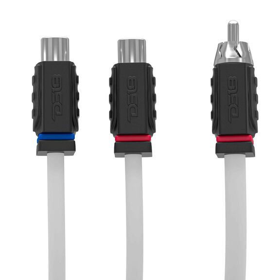 RCA Marine Grade Tinned 100% Copper OFC Y Connector 2 Female to 1 Male image number 4