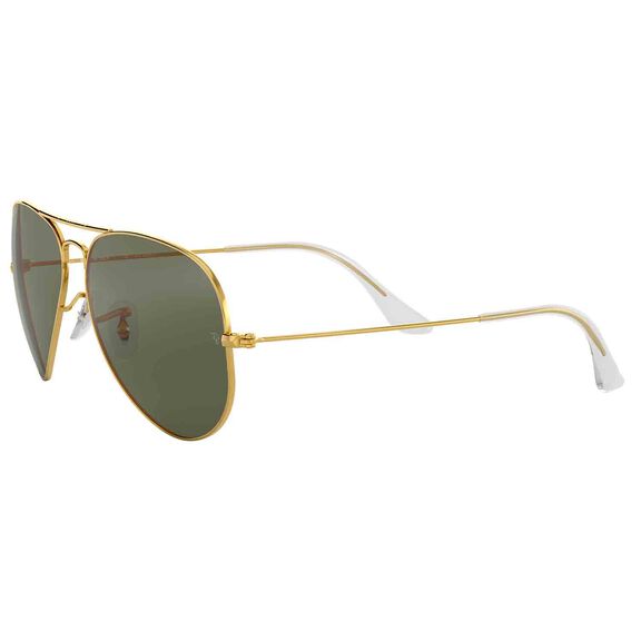 Aviator Large Metal Polarized Sunglasses image number 2