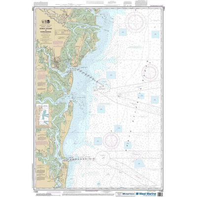 Maptech® NOAA Recreational Waterproof Chart-Doboy Sound to Fernadina, 11502