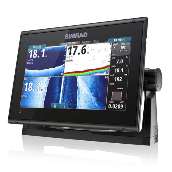 GO9 XSE Chartplotter Navigation Display with HDI Transducer image number 1