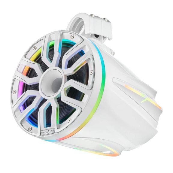 8&rdquo; Marine Tower Speaker With Neodymium Magnet, Kevlar Cone, Compression Driver & Digital LED Lights | 200W RMS 4-Ohm image number 3