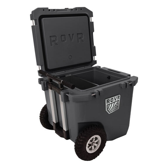 RollR 45 Quart Wheeled Hard Cooler with Telescopic Handle, Granite image number 2