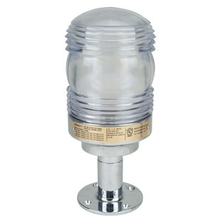 White All-Round Light, Chrome Bronze Housing