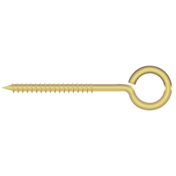 Brass Screw Eyes image number 0