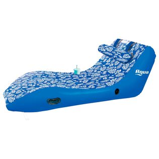 Ultra-Cushioned Comfort Float Lounge with Pillow