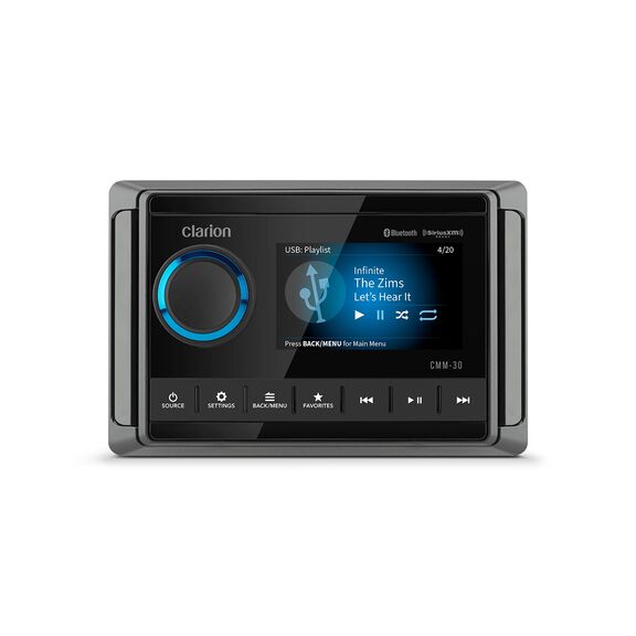 CMM-30 Marine Source Unit with Full-Color LCD Display image number 7