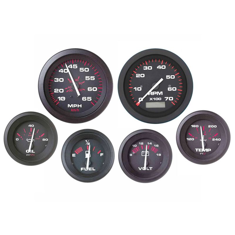 Amega Series IB IO 6 Gauge Set West Marine Amega Series IB IO 6 Gauge Set West Marine