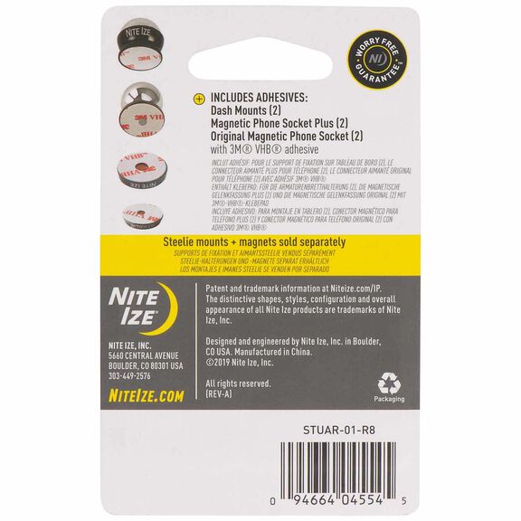 Steelie 360&deg; Magnetic Mount Replacement Adhesive image number 4
