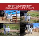 CTB Hitch 6" Drop Hitch w/ 2.5" Shank image number 1