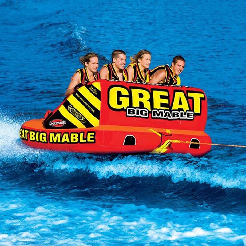 SPORTSSTUFF Great Big Mable Inflatable 4Person Towable Tube West Marine