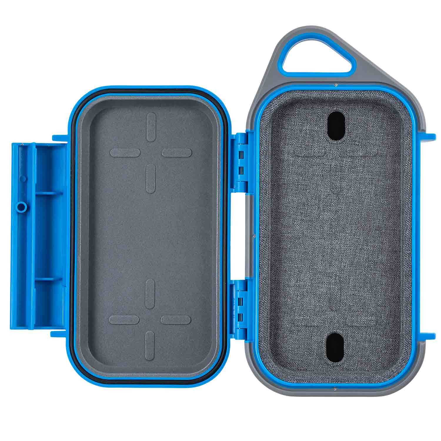 PELICAN PRODUCTS G40 Waterproof Go Case, Surf Blue/Gray