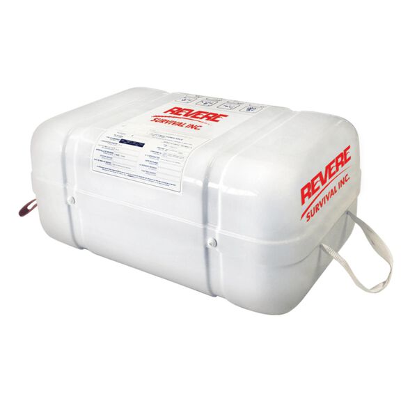 Revere Offshore Voyager Life Raft, 6 Person, Canister image number 4