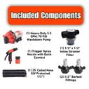 SEAFLO 55-Series Washdown Pump Kit, 12V DC, 5.5 GPM, 70 PSI image number 3