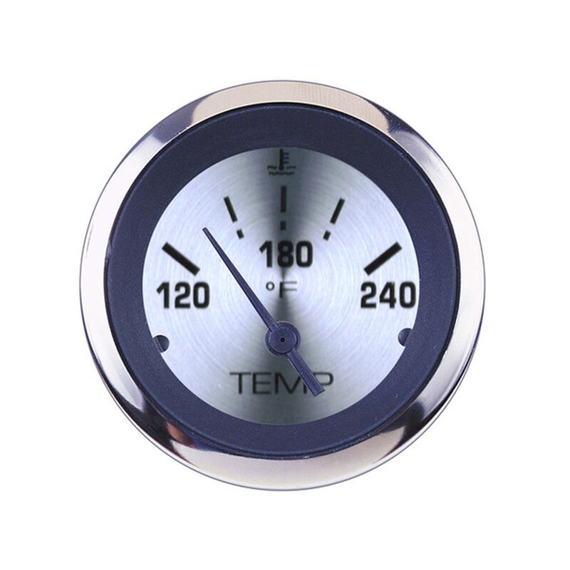 Sierra Sterling 2" Water Temperature Gauge in White | Camping World