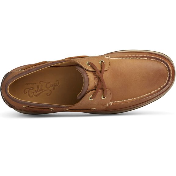 Men's Gold Cup Boat ASV Boat Shoe, Wide Width image number 4