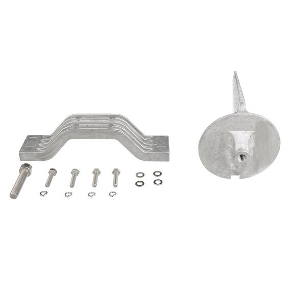 Quicksilver 8M6007985 Aluminum Anode Kit for Yamaha 200-250hp Outboards image number 0