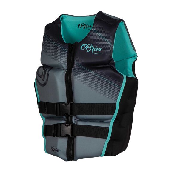 Women's Flex V-Back LTD Life Jacket, Aqua image number 3