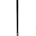 12" Manually Folding Light Post with 316 Stainless Steel Base & LTBLED12C5 Navigation Light - White image number 1