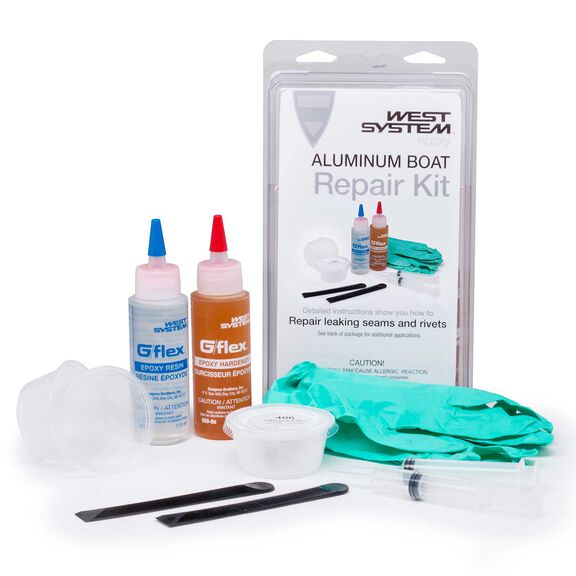 G/Flex 650-K Aluminum Boat Repair Kit image number 2