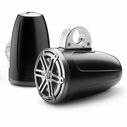 M3-770ETXv3-Sb-S-Gm 7.7" Enclosed Marine Coaxial Speaker System, Satin Black, Gunmetal Sport Grilles image number 0