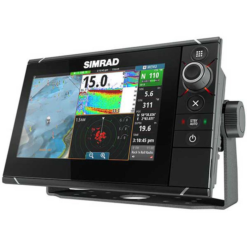 NSS7 Evo2 Network Multifunction Display with Worldwide Basemap Charts image number 0