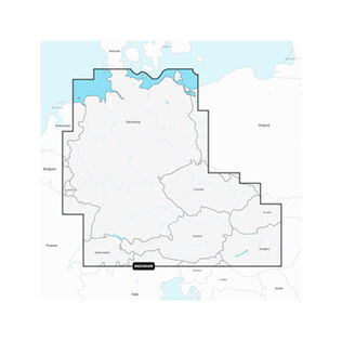 Garmin Navionics+ EU060R Germany, Lakes and Rivers, Electronic Chart