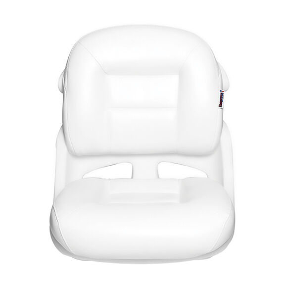Elite Fisherman's Armless Low Back Helm Seat, White image number 0