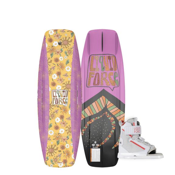 M.E. FS 115 Wakeboard with Dream 12T-5Y Comfort Liner Footbed Combo image number 0