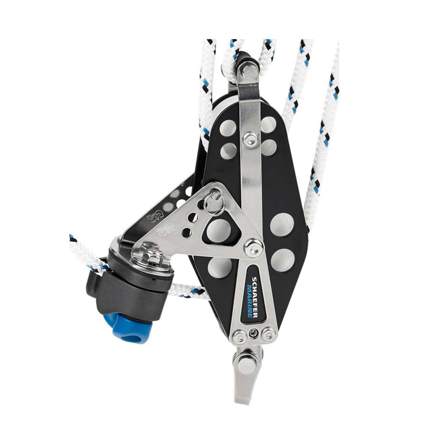 SCHAEFER 5 Series Fiddle Block with Adjustable Cam and Becket