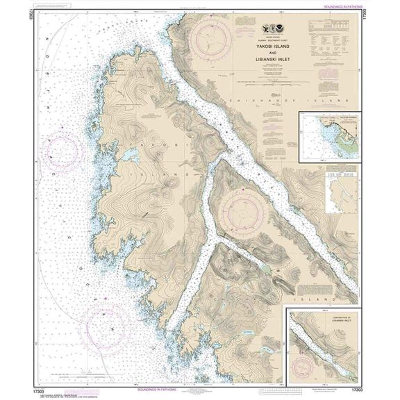 Yakobi Island and Lisianski Inlet Pelican Harbor 35 X 41 Waterproof image number 0